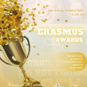 GOODBYE PARTY – Erasmus Awards 2024/25