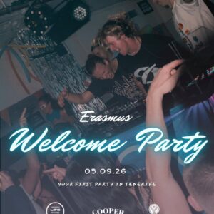 THE OFFICIAL ERASMUS WELCOME PARTY 05.09.2026