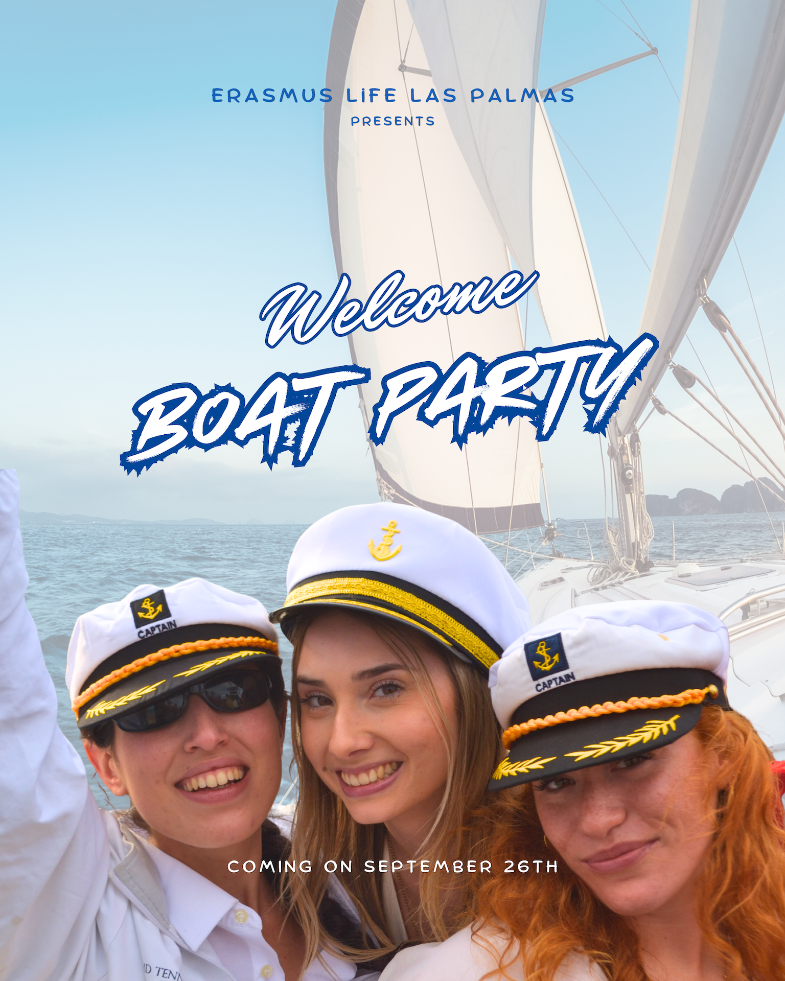 welcome boat party